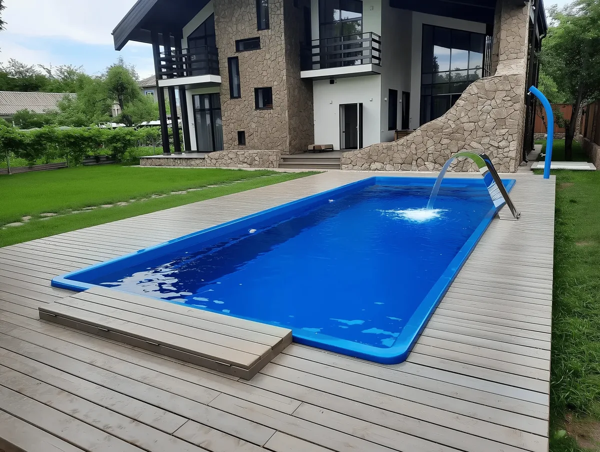 Композитный бассейн Laguna 9 — вид сверху в Самаре