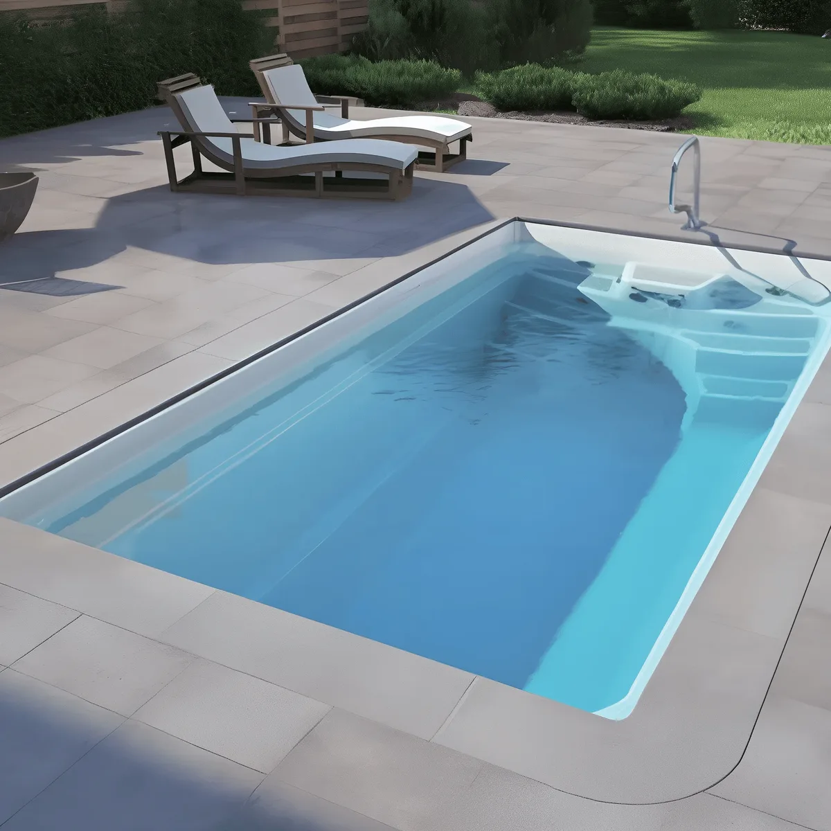 Композитный бассейн Laguna 5 — вид сверху в Самаре