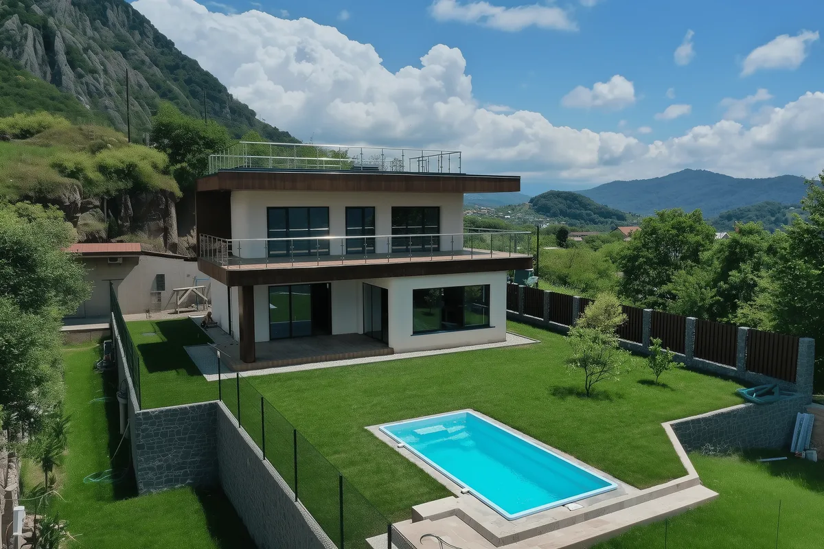 Композитный бассейн Laguna 6 — визуализация в Самаре