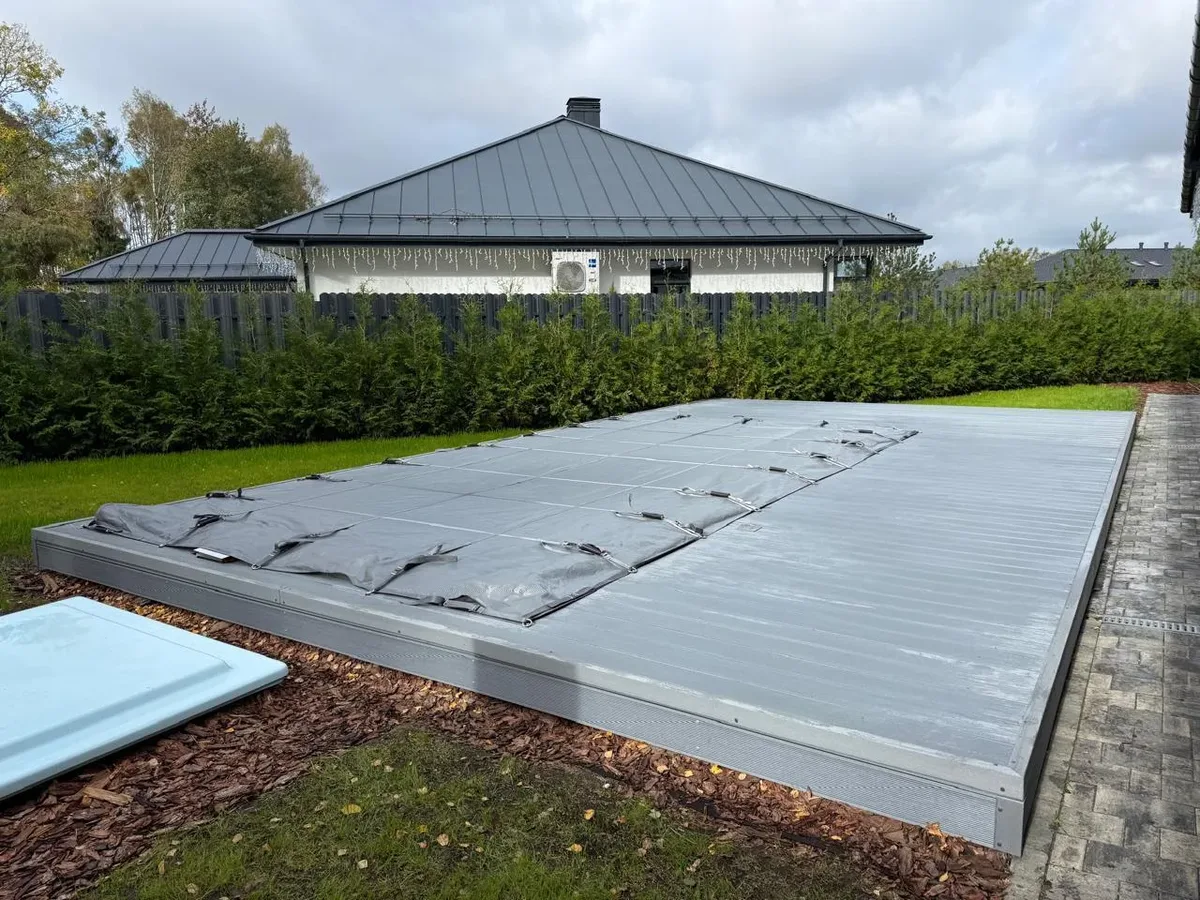 Покрывало Laguna Cover Mesh — установка в Самаре