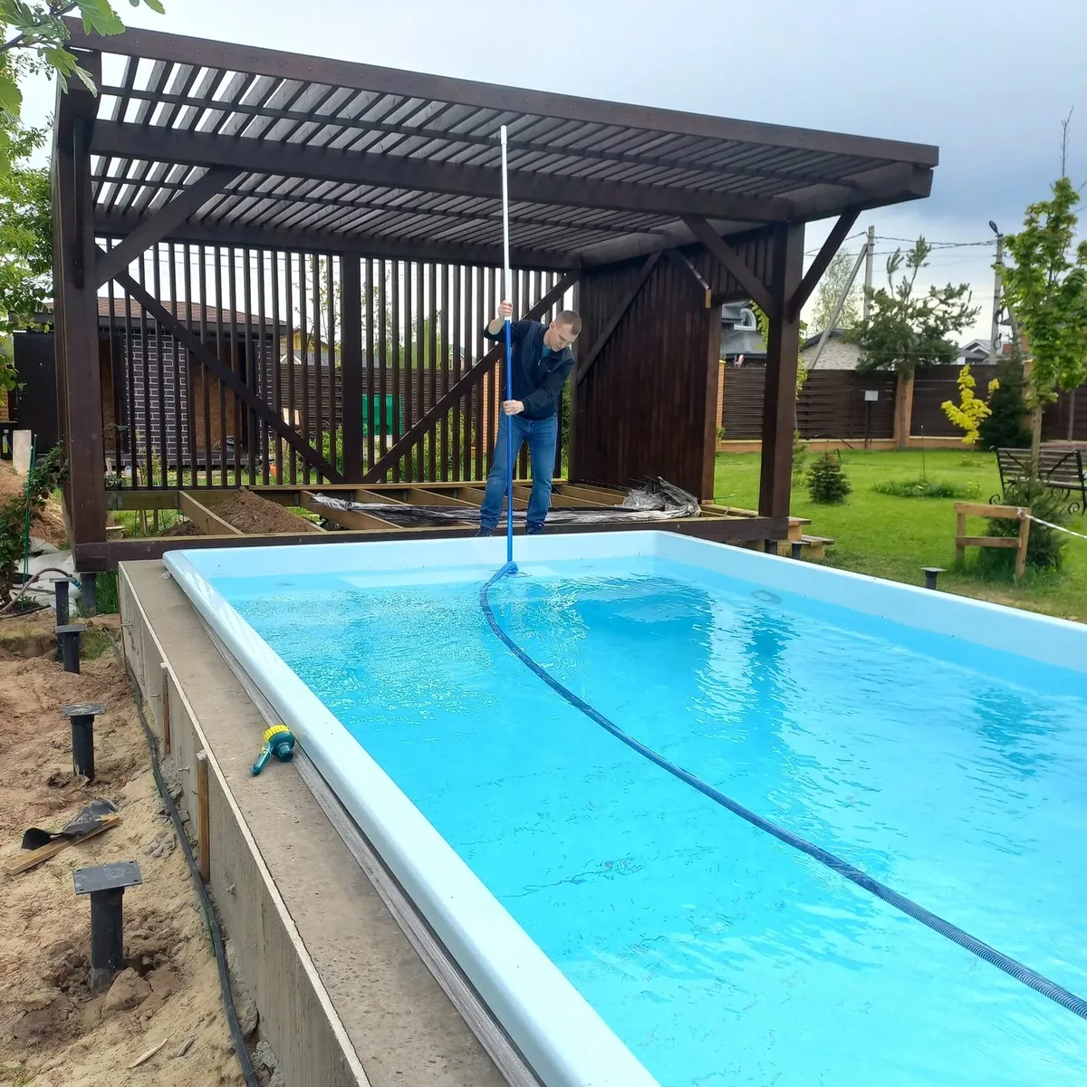 Копинговый бордюрный камень для бассейна Laguna в Самаре