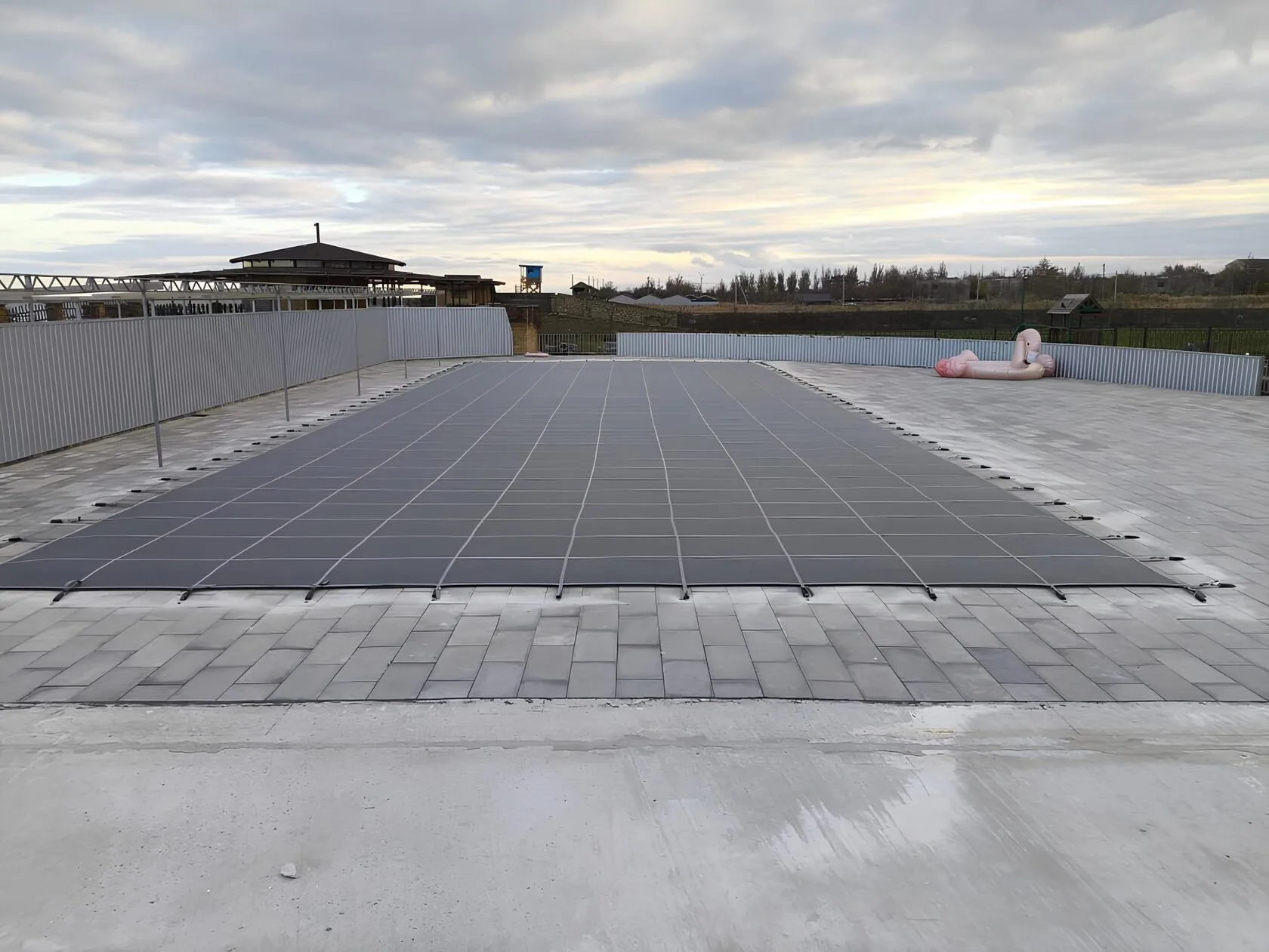 Защитное покрывало для бассейна в Самаре