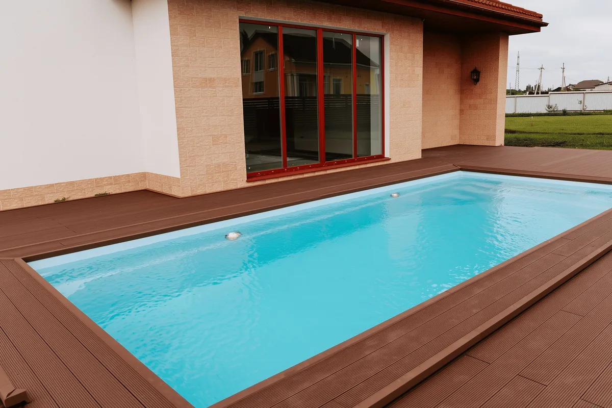 Композитный бассейн Laguna 8 — вид сверху в Самаре