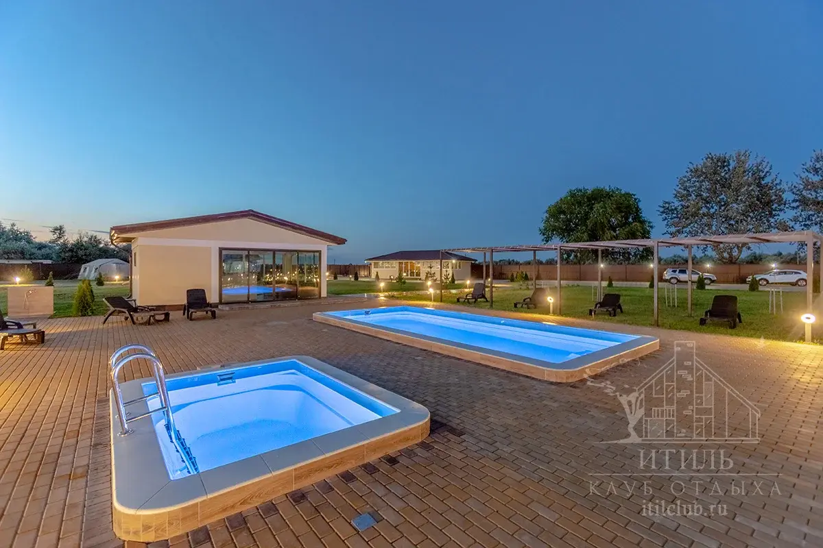 Композитная купель Laguna 3 — установка в Самаре