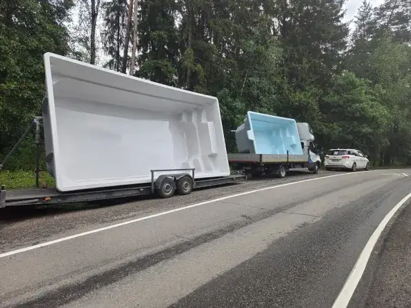 Доставка бассейна в Самаре